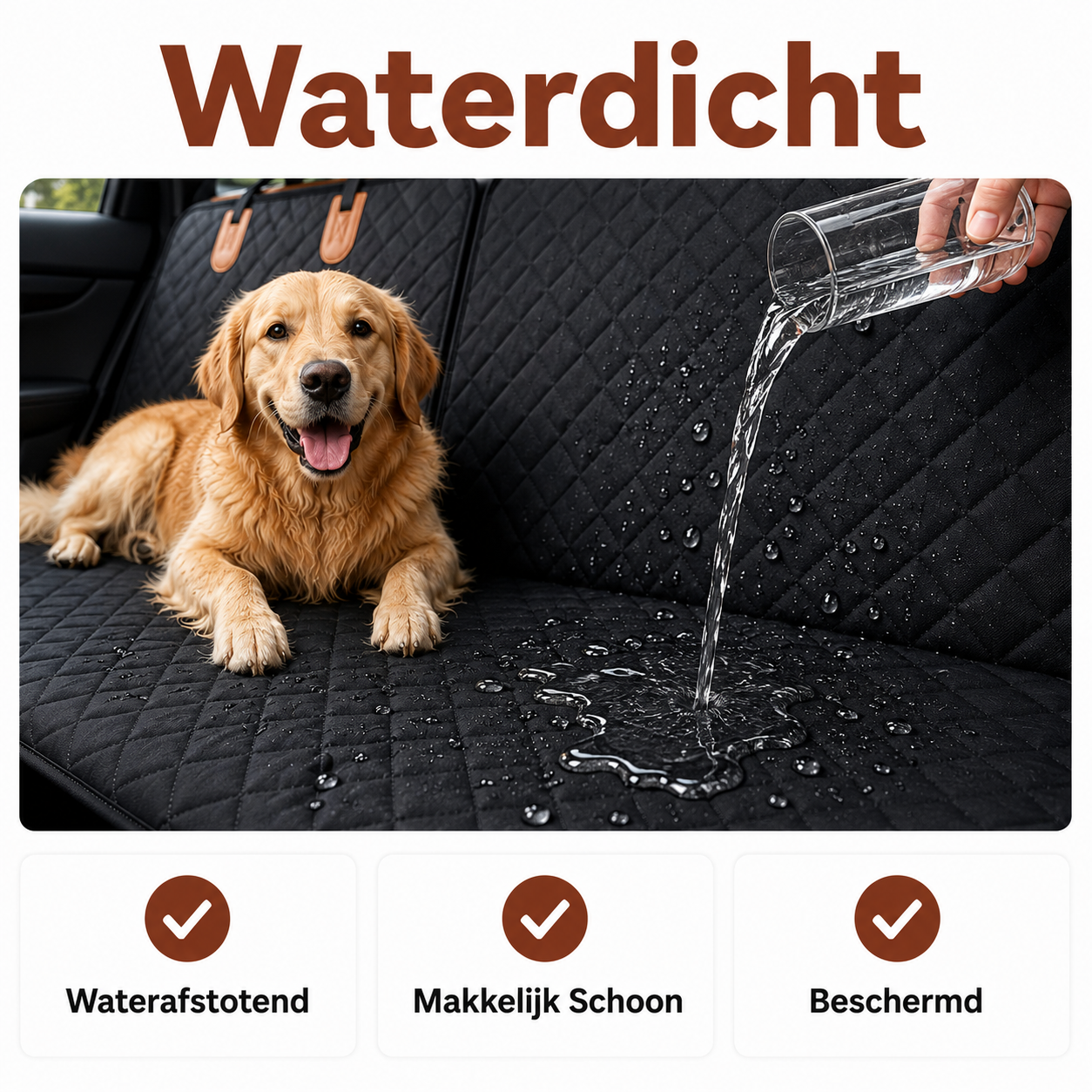 PawCare™ Pawpad Achterbank Beschermer