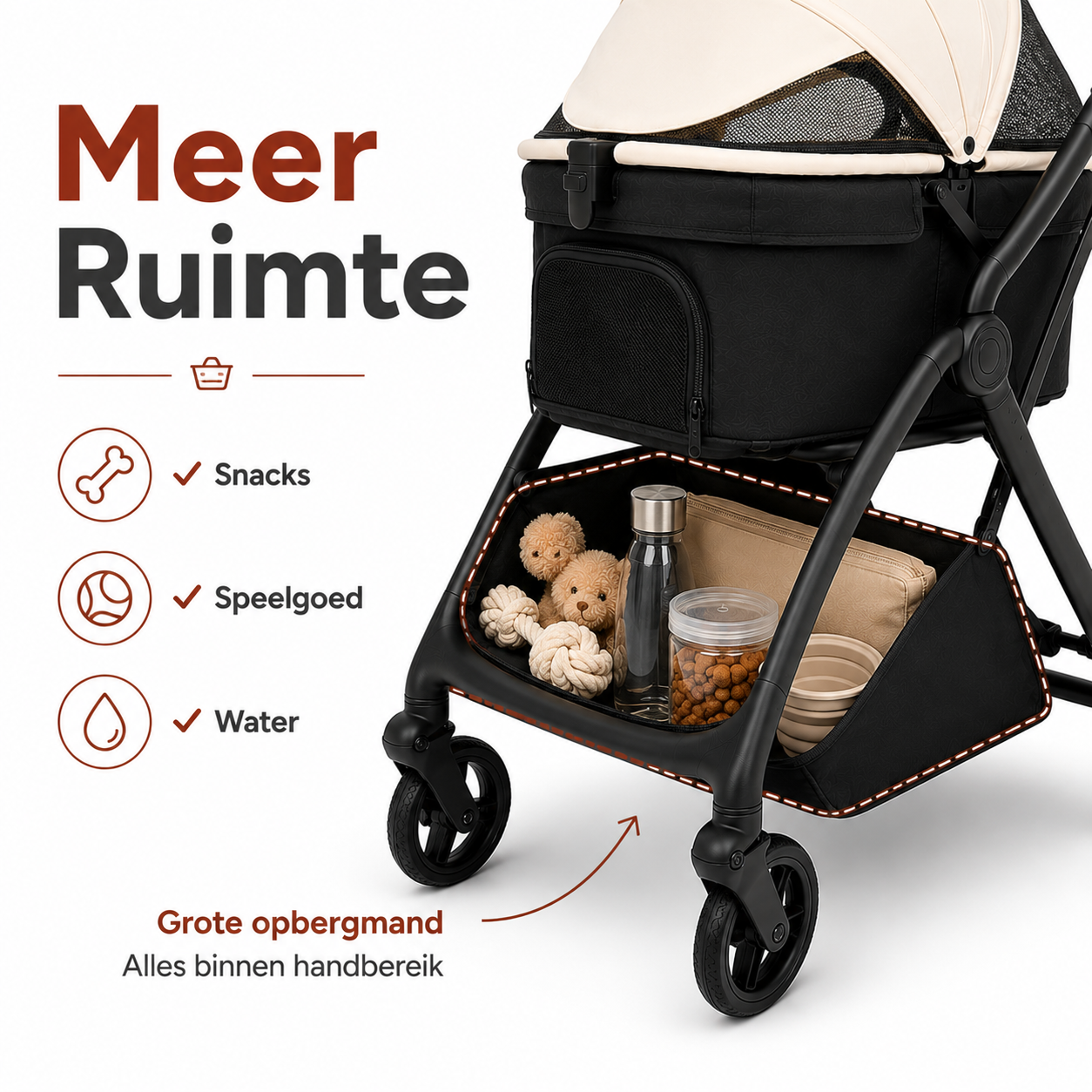 PawCare™ Huisdierenbuggy