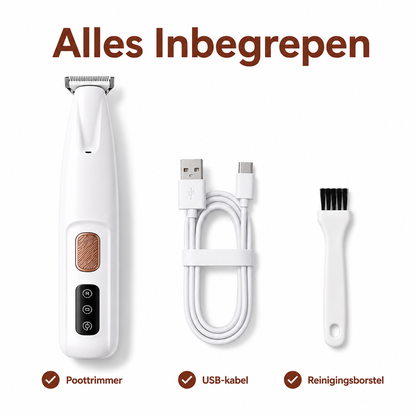 Paw-Care™ PawTrim Pro™ | Flüsterleiser Pfotentrimmer für Hunde