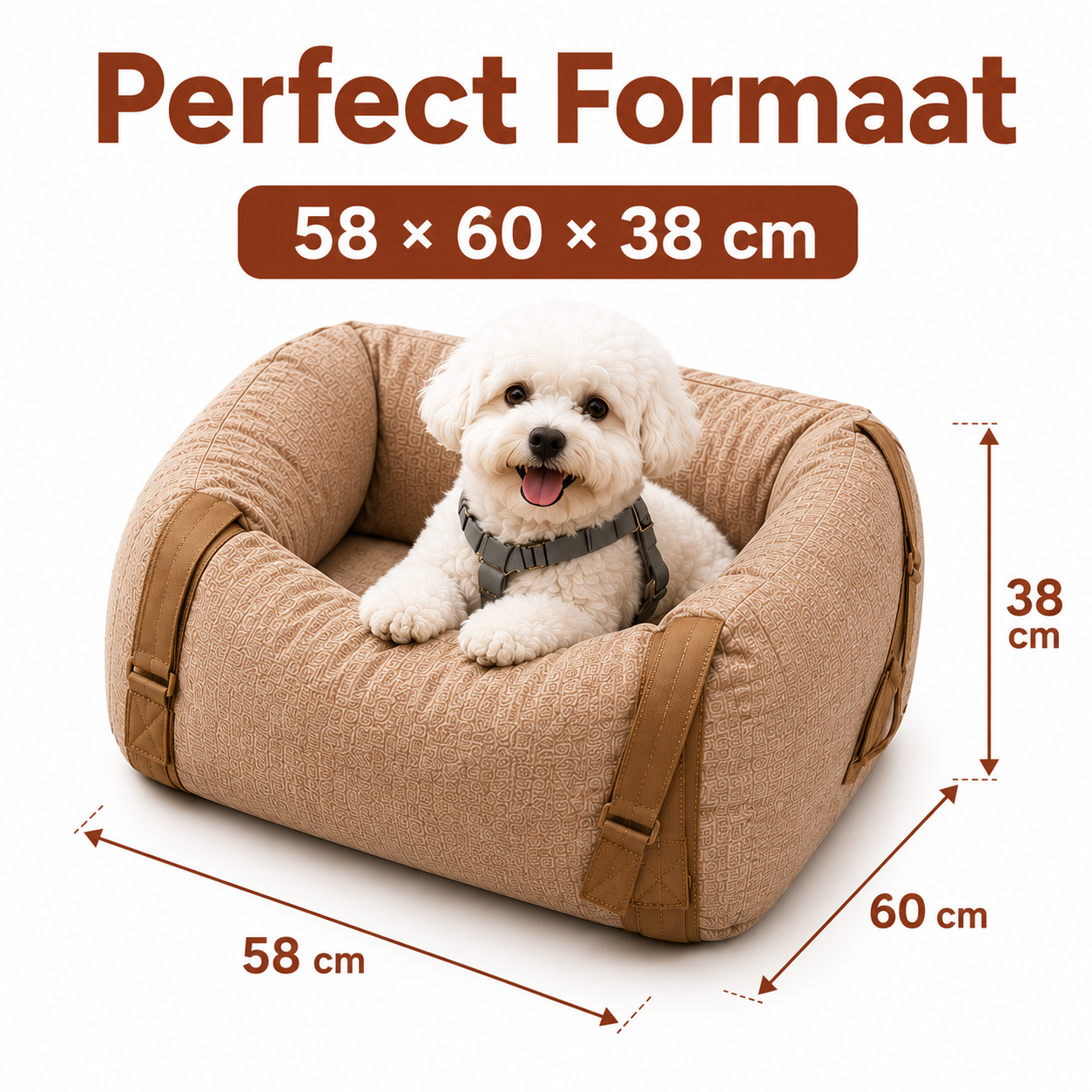 PawCare™ Premium Hundeautositz – Sicher & Komfortabel