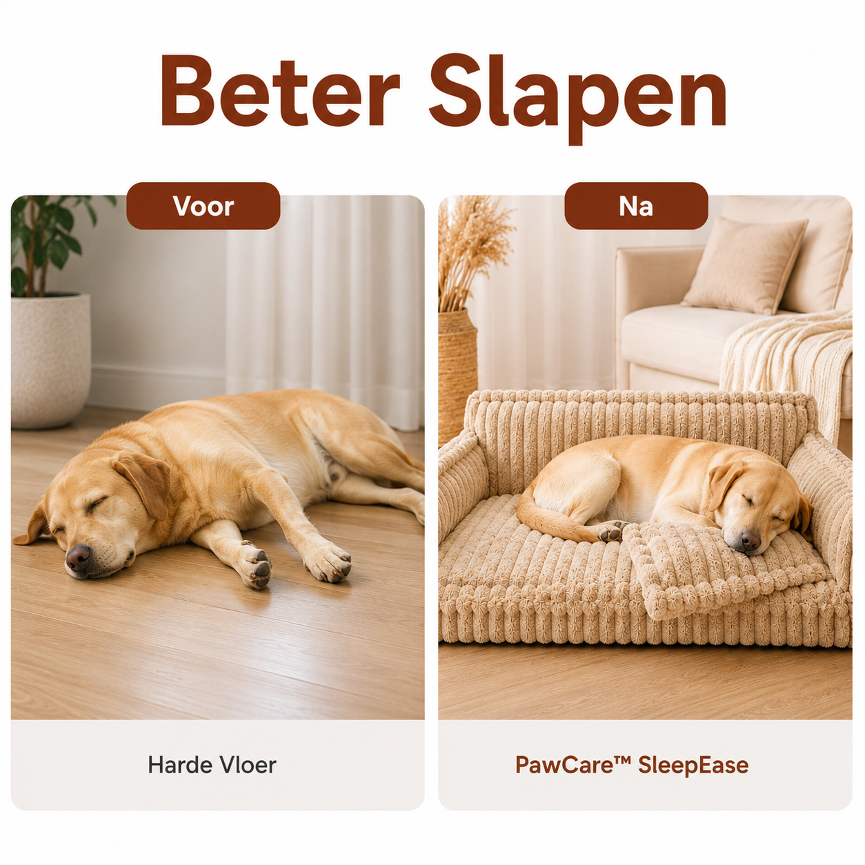 SleepEase™ Orthopädisches Hundekissen