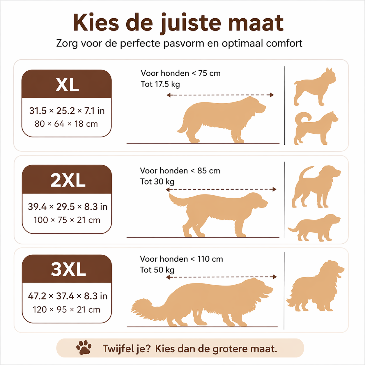 Paw-care™ Orthopädisches Hundekissen
