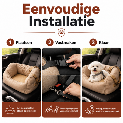 PawCare™ Premium Hundeautositz – Sicher & Komfortabel