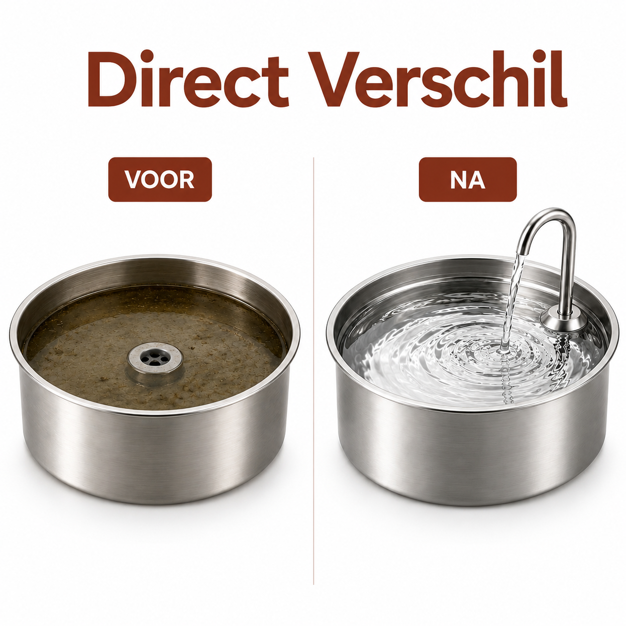 PawCare™ AquaFlow – Antibakterieller Trinkbrunnen mit Filterung