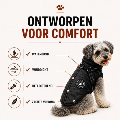 Paw-Care™ WeatherPro Jacke – Schützen Sie Ihren vierbeinigen Freund vor Kälte und Regen