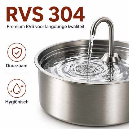 PawCare™ AquaFlow – Antibakterieller Trinkbrunnen mit Filterung