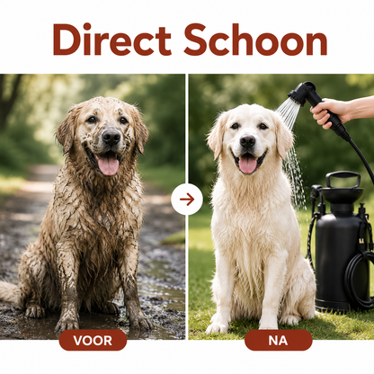 PawCare Draagbare Hondendouche