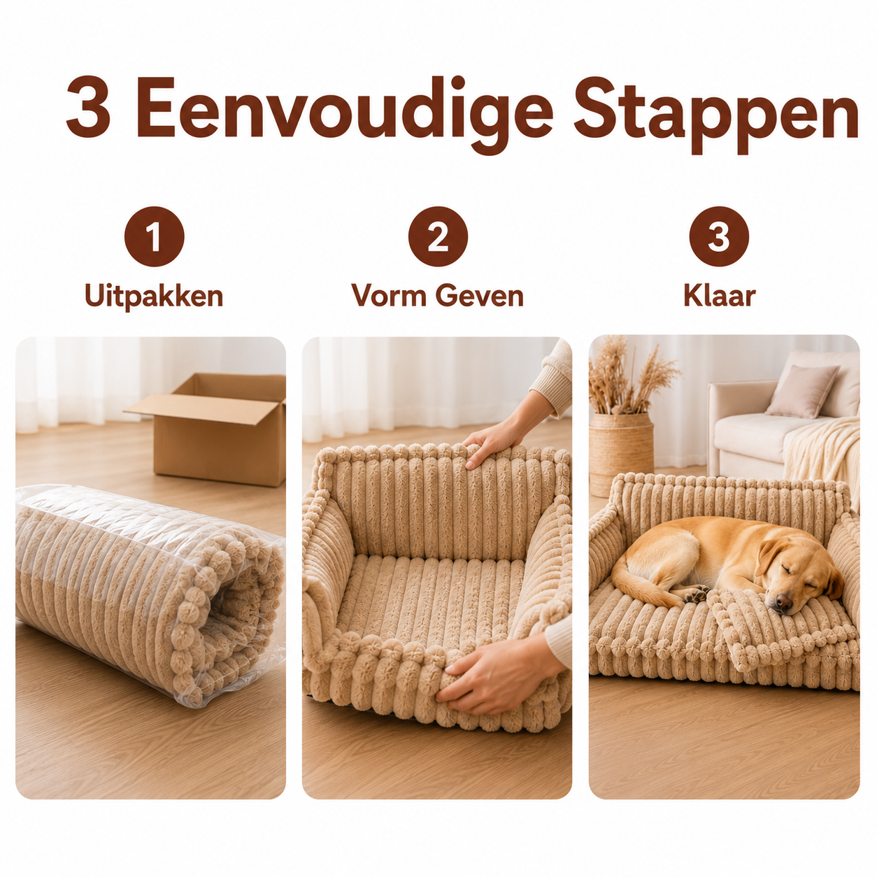 SleepEase™ Orthopädisches Hundekissen