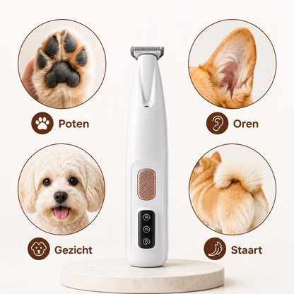 Paw-Care™ PawTrim Pro™ | Flüsterleiser Pfotentrimmer für Hunde