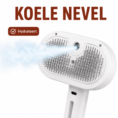 Pawcare® Steami Pro – Dampfbürste für Hunde | Entfernt Haare & Verfilzungen schmerzlos