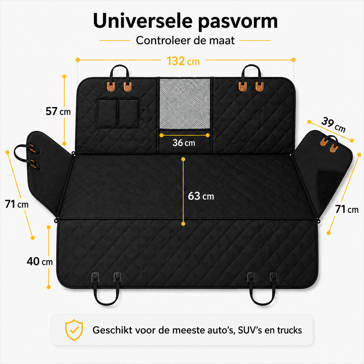 PawCare™ Pfotenschutz für die Rückbank