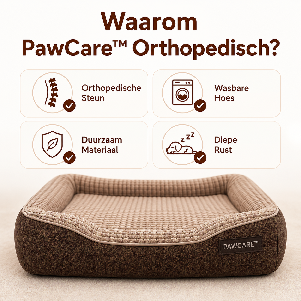 Paw-care™ Orthopädisches Hundekissen