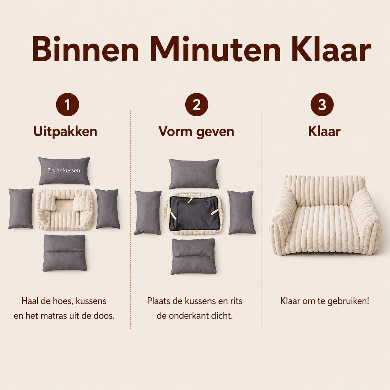 SleepEase™ Orthopädisches Hundekissen