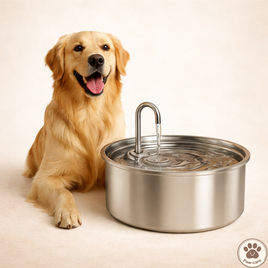 PawCare™ AquaFlow – Antibakterieller Trinkbrunnen mit Filterung