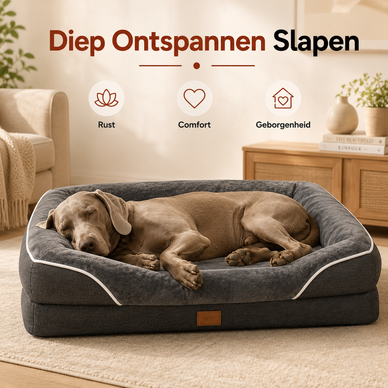 PawCare™ ComfortLuxe Hondenbed