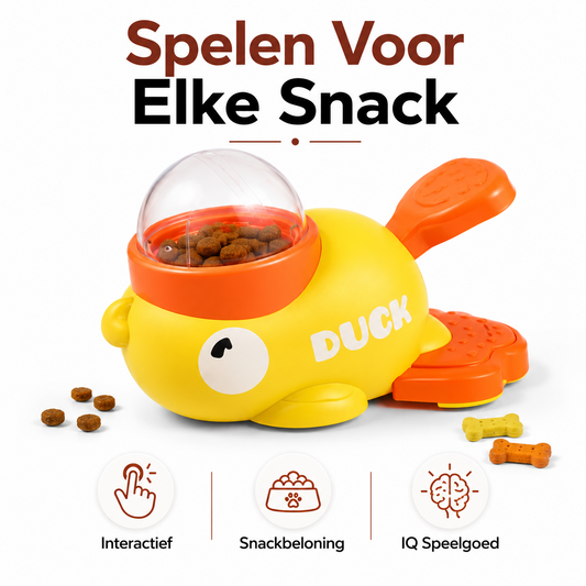 PawCare™ DuckFeed Snack Speeltje