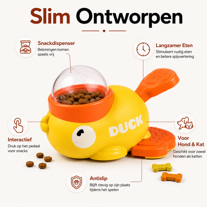 PawCare™ DuckFeed Snack Spielzeug