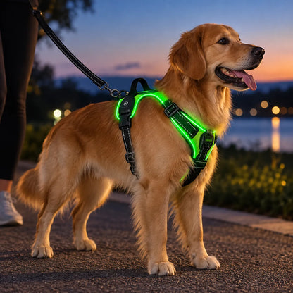 SAFETY DOG – Das Original™ - Das LED-Geschirr, das Ihren Hund beschützt