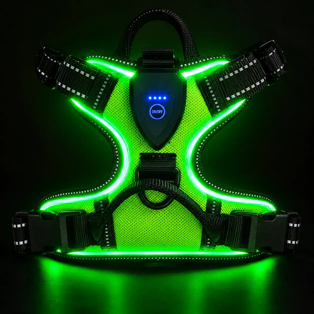 SAFETY DOG – Das Original™ - Das LED-Geschirr, das Ihren Hund beschützt