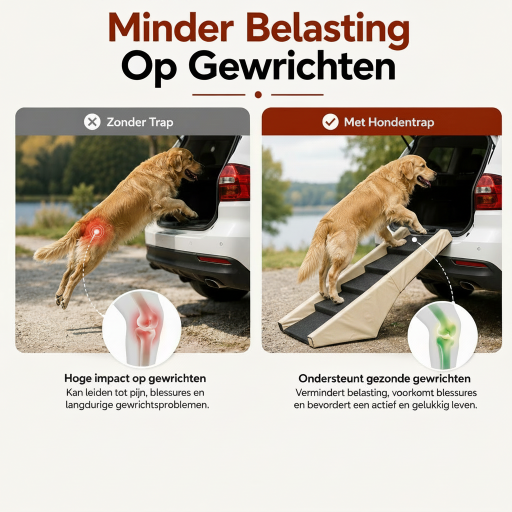 PawCare™ Faltbare Hunderampe Auto