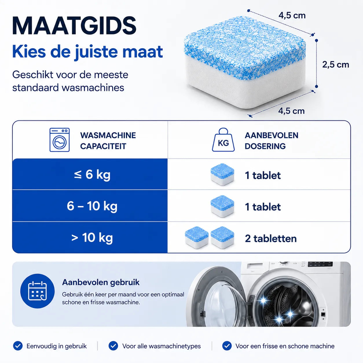 PawCare™ Waschmaschinen-Reinigungstabletten
