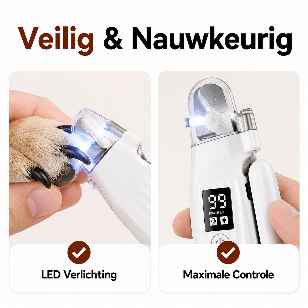 Paw-Care™ LED-Nagelschere