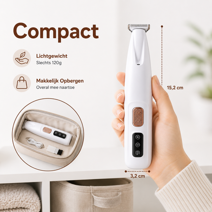 Paw-Care™ PawTrim Pro™ | Flüsterleiser Pfotentrimmer für Hunde