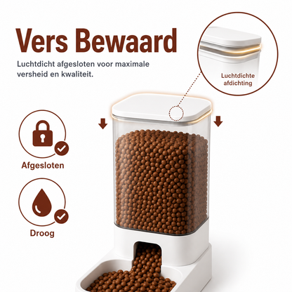 Paw-care FeedBuddy™ Automatischer Hundenapf | Immer frisches Futter