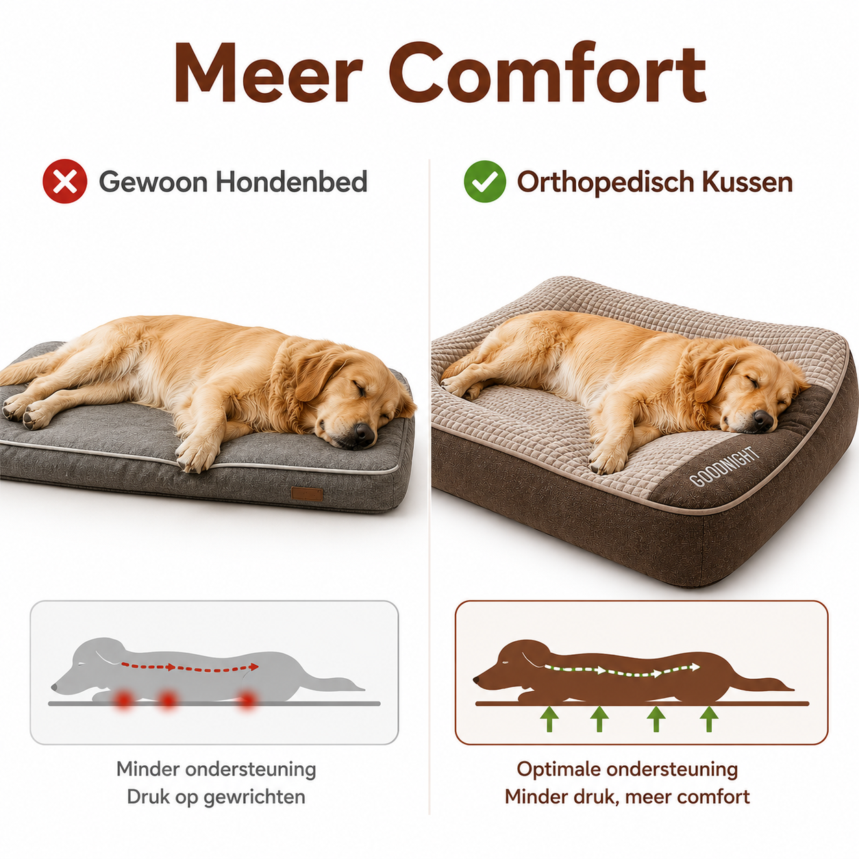 Paw-care™ Orthopädisches Hundekissen