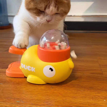 PawCare DuckFeed Snack Speeltje in gebruik