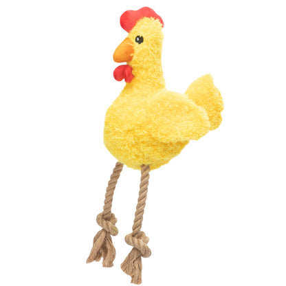 PawCare pluche kip hondenspeelgoed